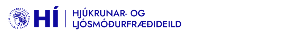 Háskóli Íslands - Hjúkrunar- og ljósmóðurfræðideild - logo